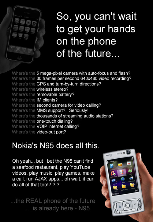 N95 x iPhone